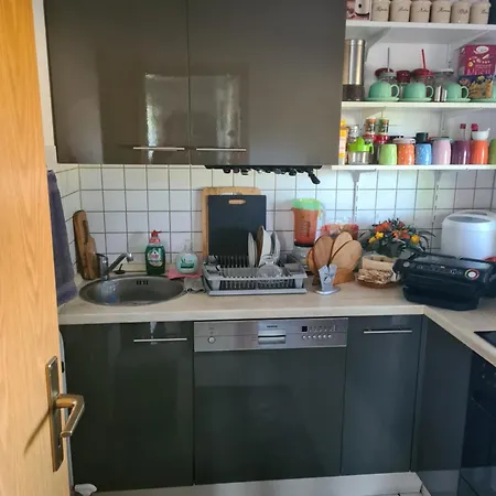 Private In Einer Wohngemeinschaft Fuer Nacht In Der Naehe Des Flughafens Halle Leipzig Apartment *