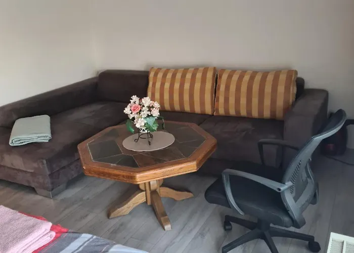 Privates Mit Balkon Und Uebernachtungsmoeglichkeit In Eine Wohngemeinschaft In Der Naehe Des Flughafens Leipzig,halle Apartment